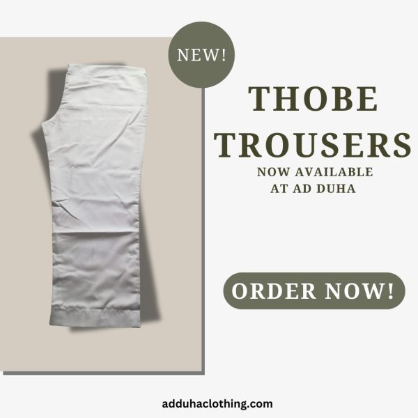White Thobe Trouser